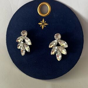 Faux Crystal/diamond elegant jewelry Target Wedding earrings stud New Sz OS